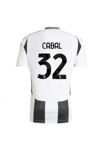 Juventus Juan Cabal #32 Jalkapallovaatteet Kotipaita 2024-25 Lyhythihainen